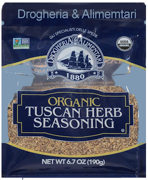 Drogheria & Alimentari Organic Tuscan Herb Seasoning